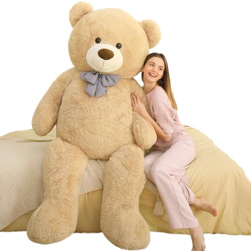 MaoGoLan Big Teddy Bear 6 Feet Life Size Huge Plush Stuffed Animal Adorable and Soft Teddy Bear Gift for Christmas Valentines Birthday or Long Distance - Image 1