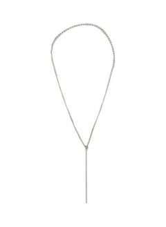 Minimalism Bar Shape Pendant Long Chain Necklace