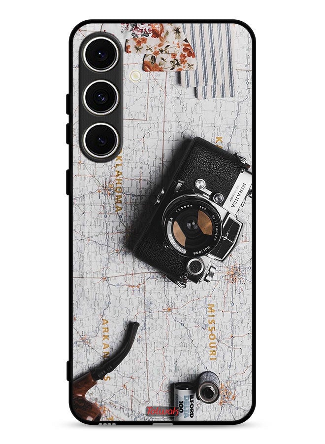Tolwak Samsung Galaxy S24 FE 5G Protective Case Cover Vintage Camera - Image 1
