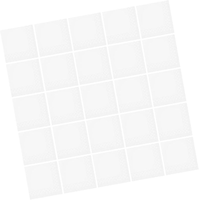Beaupretty 100 ورقة مناديل ورقية بيضاء يمكن التخلص منها لحفلة عطلة عشاء زخرفية - Image 1