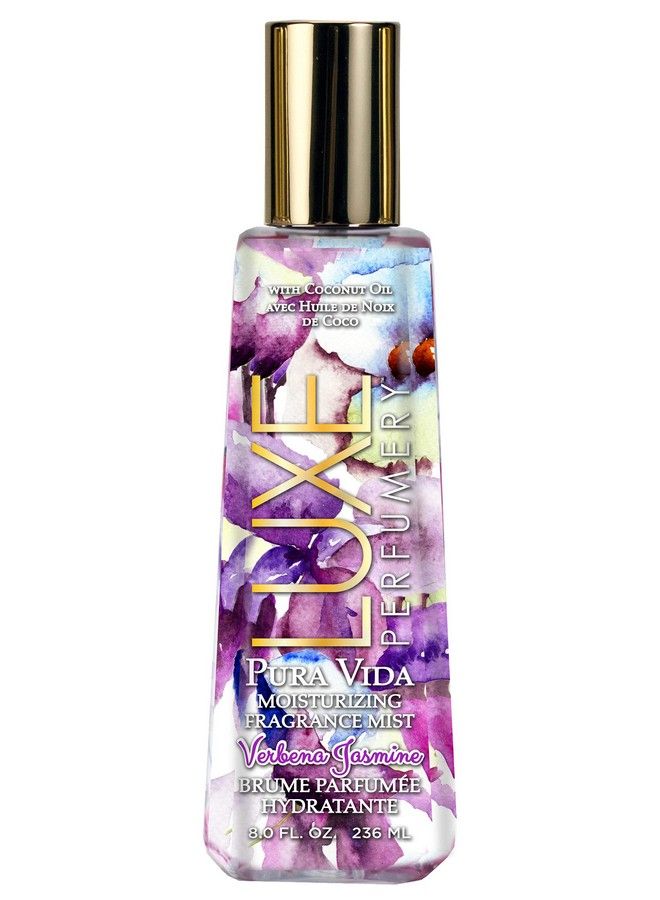Luxe Perfumery Pura Vida Verbena Jasmine Moisturizing Fragrance Mist 8 Fl Oz - Image 2