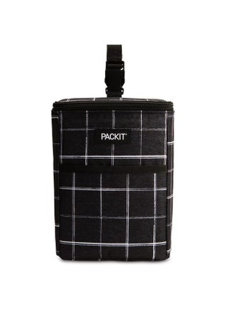 ® Freezable Double Bottle Bag Black Grid Built With Ecofreeze® Technology Antimicrobial Lining Collapsible Reusable Zip Closure Buckle Handle Perfect For Breastmilk And Formula On The Go - pzsku/ZFB998A9E30E2F00E5121Z/45/_/1688971098/7ffd1db5-7ea7-4192-bc21-8c5d83059794