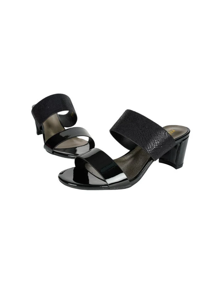 092-2654 Michelle Morgan Ladies Block Heel 914RJ192 Black