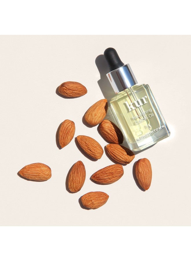 LONDONTOWN Nourishing Cuticle Oil - Moisturizing Nail Care for Growth and Strength for Dry Damaged Cuticles, Vegan & Cruelty Free - .40fl oz with Dropper - Image 2