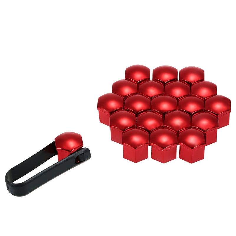 20pcs Universal 17mm Wheel Nut Covers Lug Nut Caps Screw Protector - Image 5