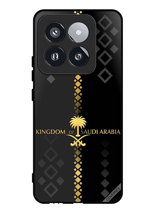 Covernex Protective Case Cover For Xiaomi 14 Pro Kingdom Of Saudi Arabia Pattern - Image 1
