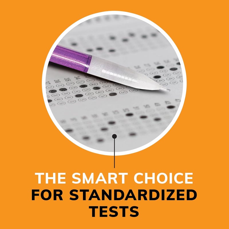 BIC Xtra-Sparkle Number 2 Mechanical Pencils with Erasers, 24-Count Pack, 0.7mm Medium Point - Image 5