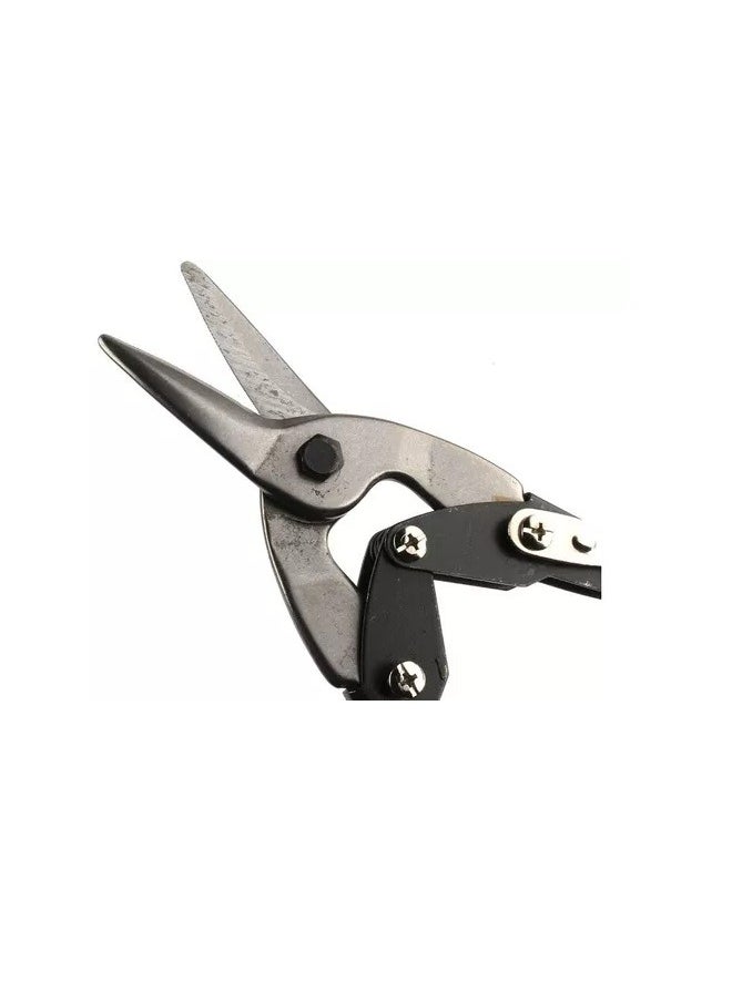 Generic Multi Use Straight Cut Tin Snips for Cutting Steel Grip And Handle Lock  - Image 3