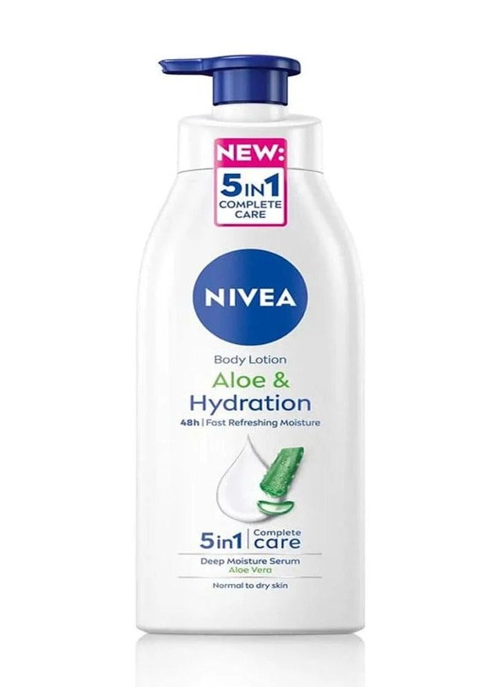 Nivea Body Lotion Deep Moisture Serum Aloe Vera 625ml