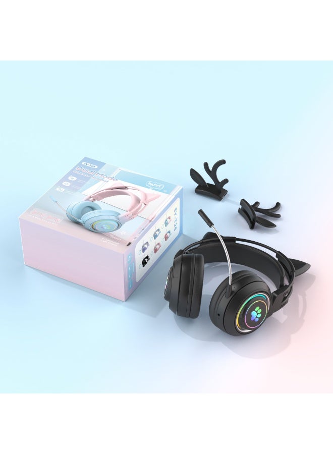 KUYING New Wireless Gaming Headset For Esports And Head Mounted Headphones 