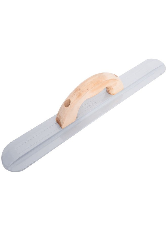 MARSHALLTOWN Round End Magnesium Hand Float, 24 Inch x 3-1/8 Inch, Large Round Wooden Handle, Eliminates Float Marks, Provides Smooth Finish, Made in the USA, Concrete Float, 155LRW - Image 5