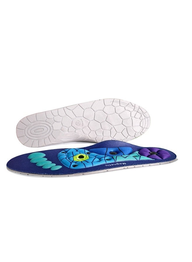Magnetic Massage Insoles, Massage The Acupuncture Points On The Soles Of The Feet, Relieve Fatigue, With  Arch Support, Foot Therapy Insoles For Men And Women - Image 3