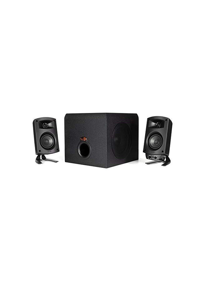 Klipsch Promedia 2.1 Thx Certified Computer Speaker System (Black)