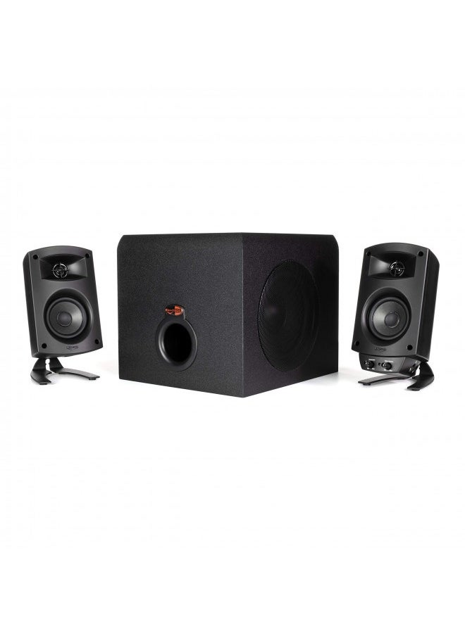 Klipsch Promedia 2.1 Thx Certified Computer Speaker System (Black)