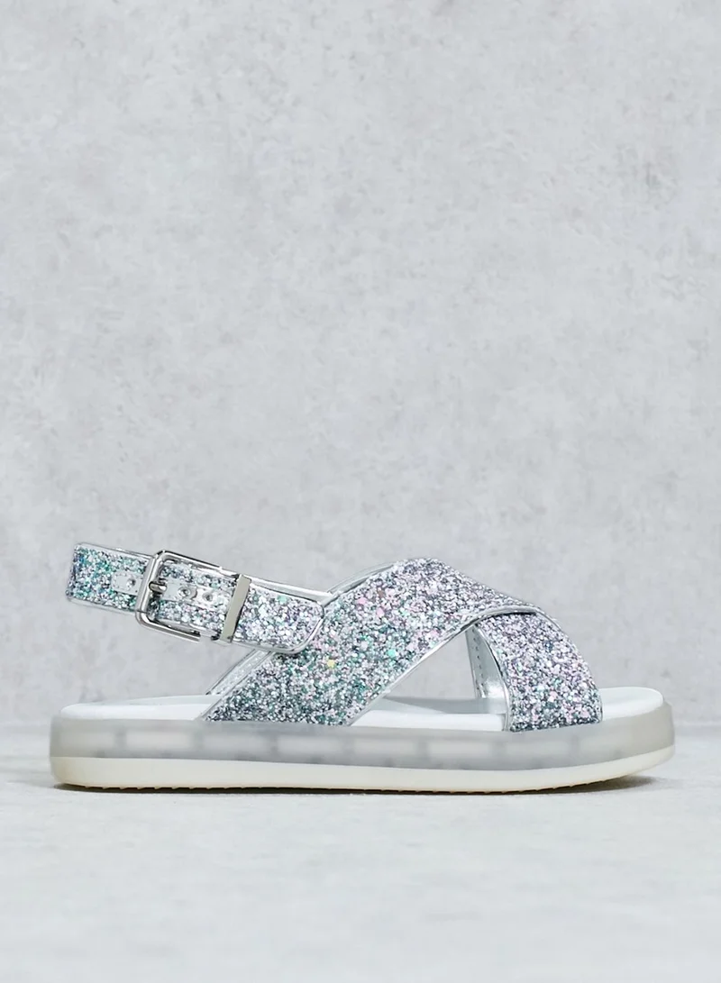 mini miss kg Lightning Light Up Sole Sandals