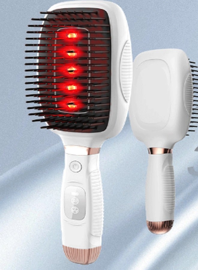 جهاز تدليك فروة الرأس بالليزر مع العلاج بالابر - مشط محفز للرأس وفروة الرأس لتحسين الدورة الدموية ونمو الشعر وتخفيف التوتر - Image 2