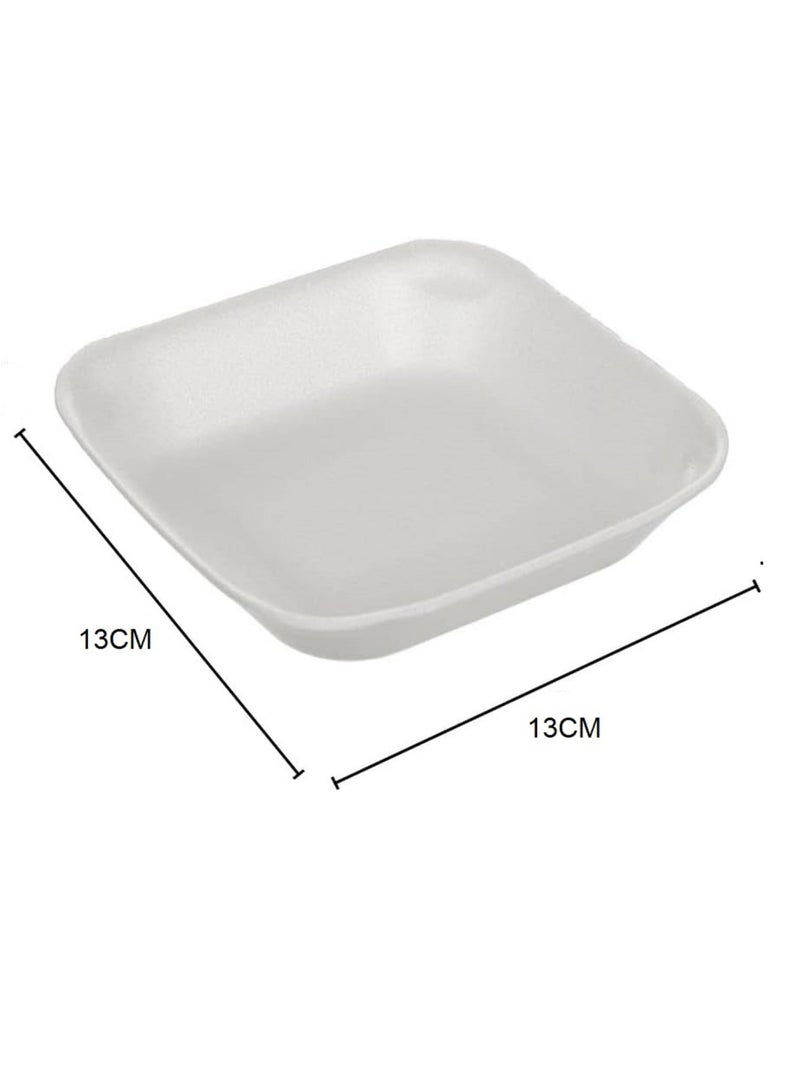 Disposable Foam Dishes 100 Pieces - Image 3