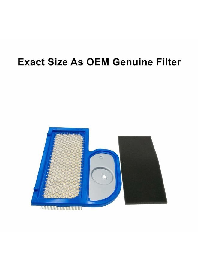 MOWFILL 2 Pack 11013-7002 Air Filter with 11013-7001 Pre Filter Replace for Kawasaki 11013-7006 E7195-11210 John Deere M137556 Cub Cadet 490-200-0004 Fits FH451V FH500V FH531V FH541V FH580V FH680D - Image 3