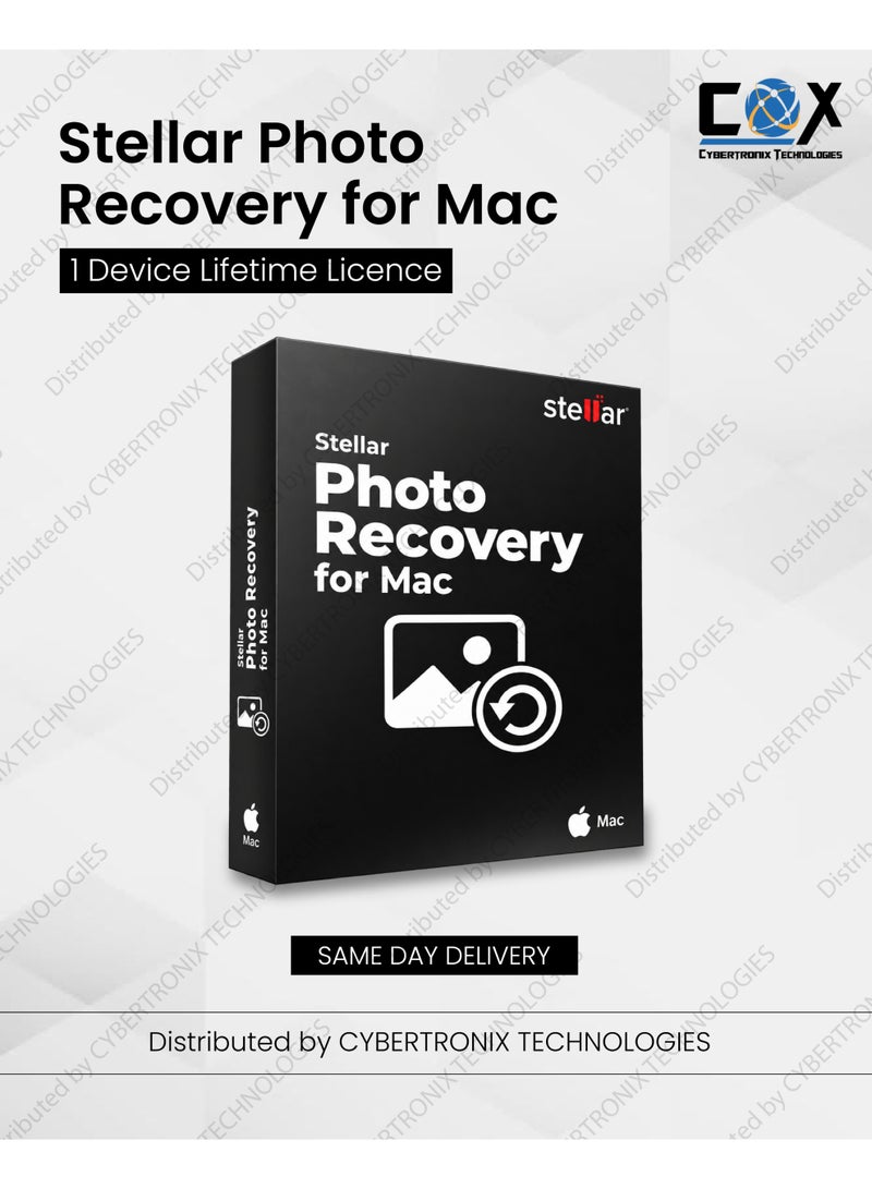 Stellar Photo Recovery for Mac | 1 Device for Lifetime | Digital License | Same Day Delivery