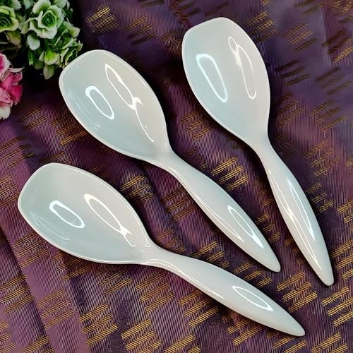 Vemlons Serving Spoon Long Handled Serving Spoon Melamine Tableware (Set of 3 Piece) - Image 1