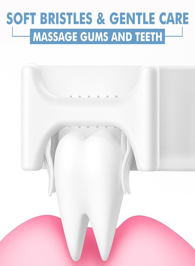 BE'BE' BURP Bebe Burp U Shaped Toothbrush for Kids, Food Grade Soft Silicone Brush Head, 360° Oral Teeth Cleaning Tools, Children Infant U Shape Manual Toothbrush (2-6 Years) (Koala shape) - Image 4