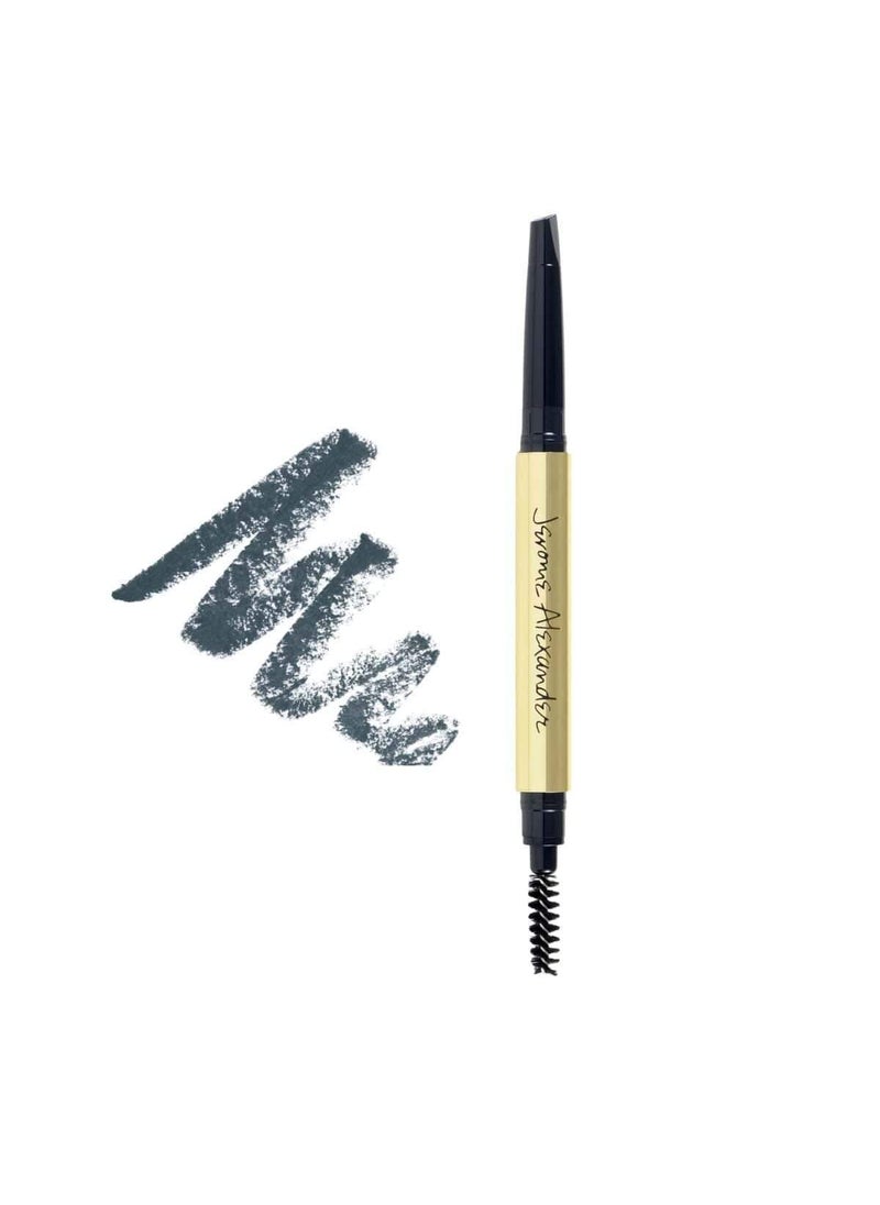 Jerome Alexander - Define Collection by Jerome Alexander Eyebrow Pencil with Spiral Brow Brush Charcoal - Image 1