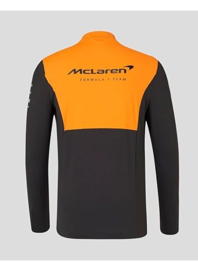 McLaren بلوزة ربع سحاب مقلدة - Image 4