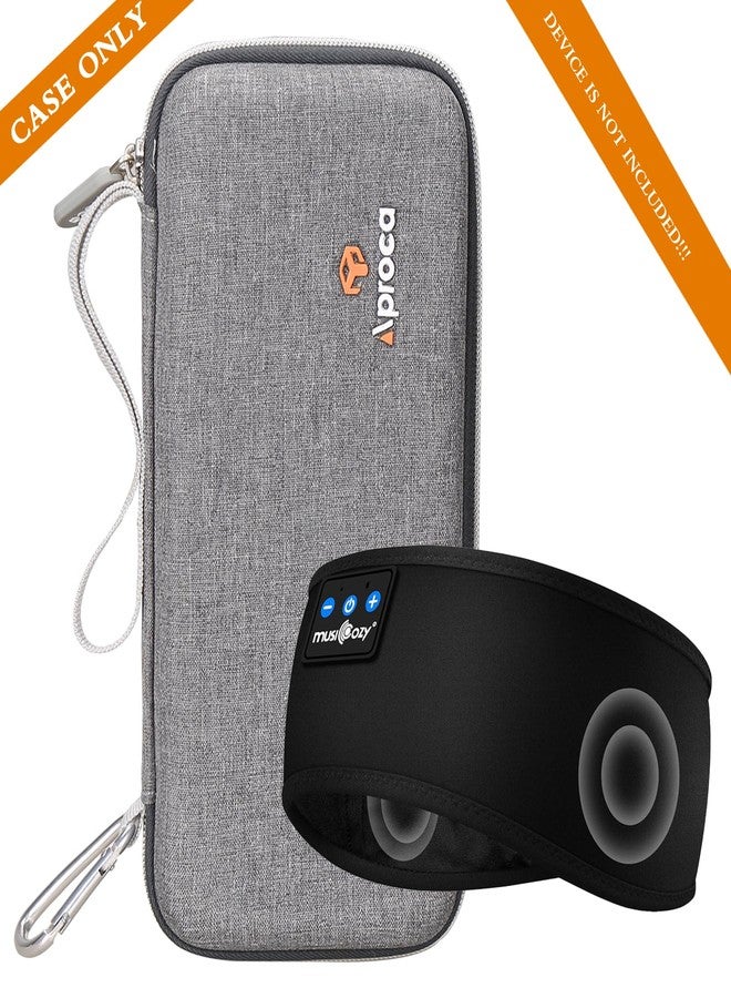 Aproca Hard Travel Storage Protective Case, for MUSICOZY Sleep Headphones Headband Sleeping Headphones Sleep Eye Mask - Image 5