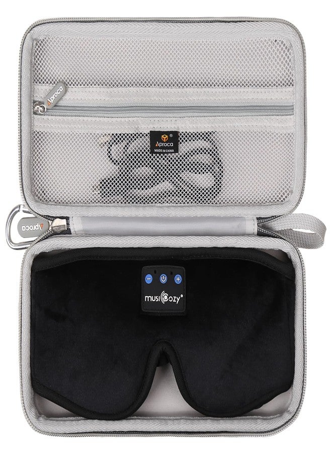 Aproca Hard Travel Storage Protective Case, for MUSICOZY Sleep Headphones Headband Sleeping Headphones Sleep Eye Mask - Image 1