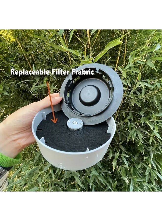 10pcs Air Purifying Smart Ashtray Filters Odor Eliminating Smoke Neutralizing Refills - Image 4