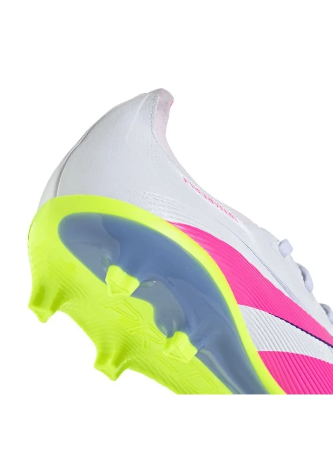 اديداس اوريجينالز adidas PREDATOR LEAGUE FG/MG White Football SHOES for Unisex - 3.5