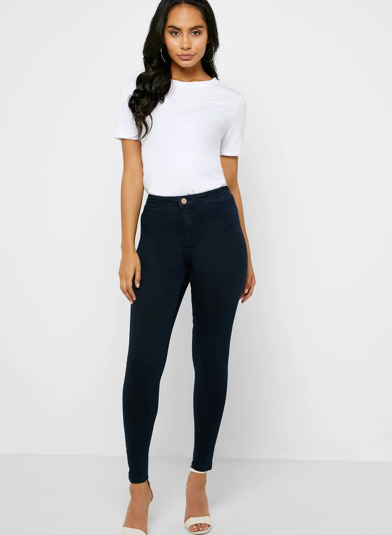 DOROTHY PERKINS Lyla High Rise Skinny Tube Jeans