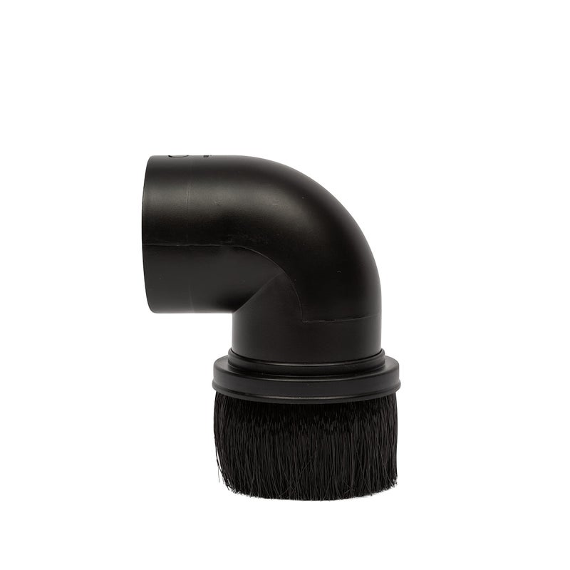SHOPVAC Shop-Vac 9067900 2.5 Inch Diameter Right Angle Brush, Ideal for Dusting Blinds And Irregular Surfaces, Works with 2.5 Inch Hose, Black, (1-Pack) - Image 1