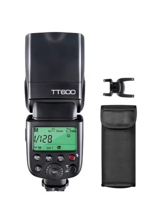 جودوكس فلاش كاميرا GODOX TT600 Speedlite مع ناقل حركة لاسلكي مدمج 2.4G متوافق مع Canon Nikon Pentax Olympus والكاميرات الرقمية الأخرى - Image 1