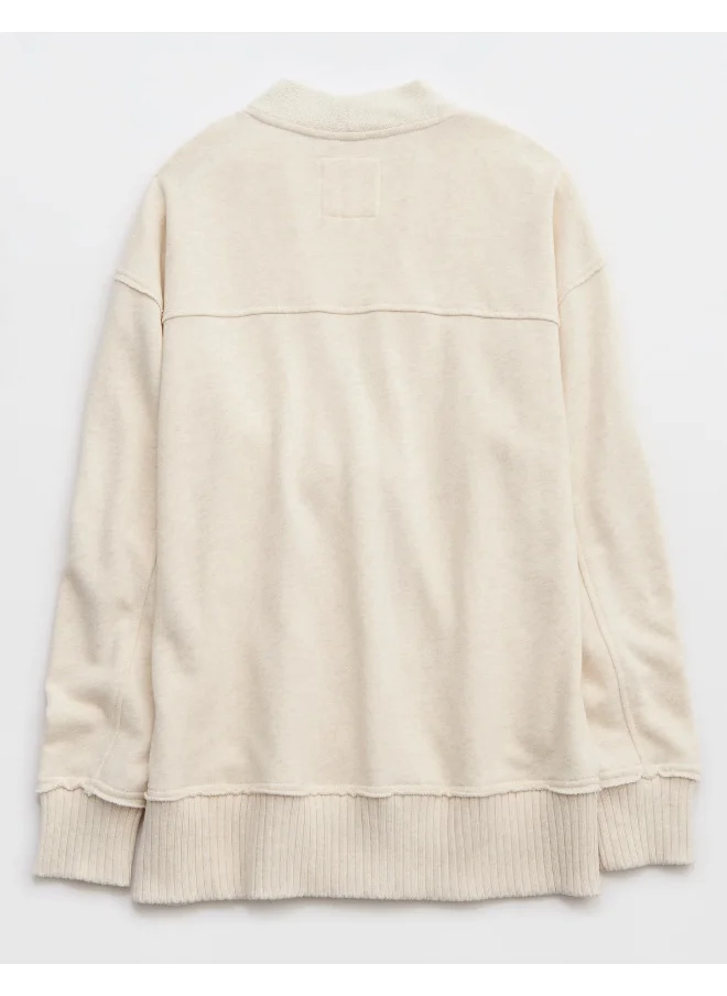 Aerie Essential Aerie Fleece Cardigan