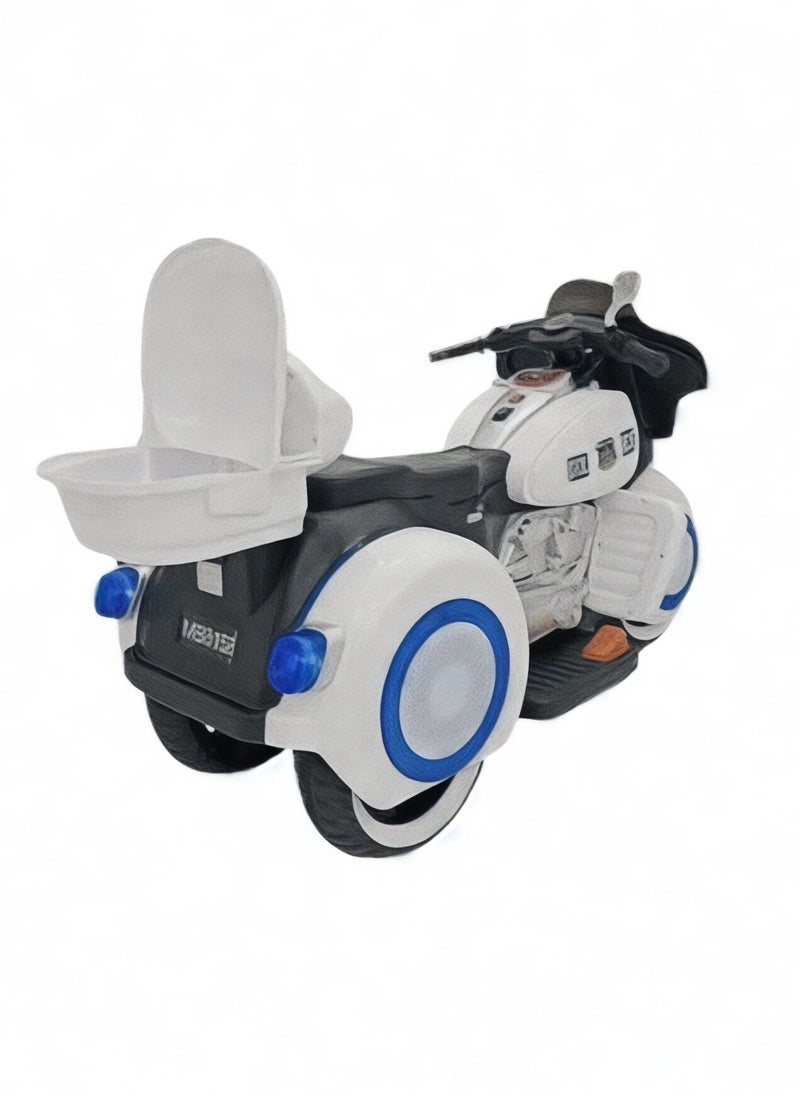 Cute ninos Electric kids bike with two motors and 12V battery with LED lights and USB and AUX music system for a fun and safe driving experience  - Image 2