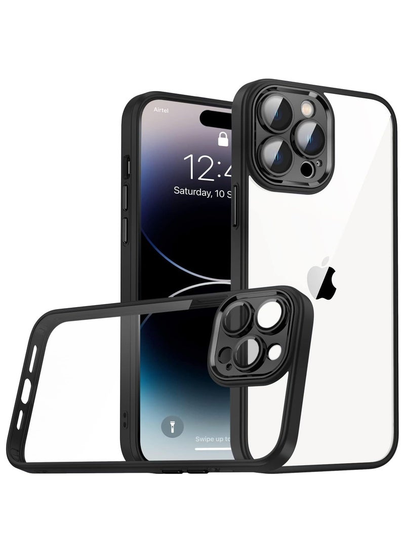 حافظة واقية من الصدمات لهاتف آيفون 11 برو ماكس 6.5 مصنوعة من السيليكون وممتصة للصدمات ومتينة للغاية وآمنة للغاية للكاميرا، وهي الحل الأمثل باللون الأسود - Image 1