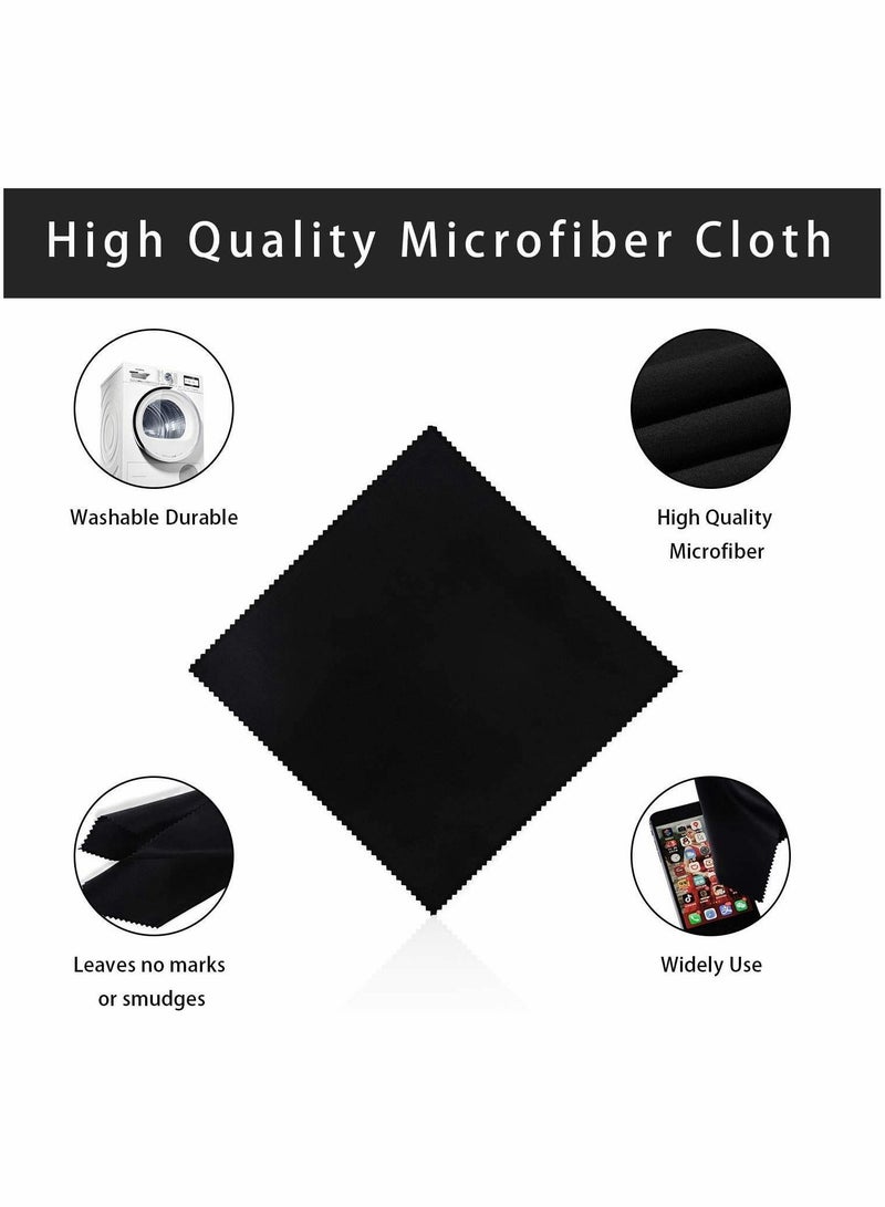 Y&D Microfiber Cleaning Cloth,Glasses Cloth Cleaner 20x20cm for Cellphones Tablet Laptop Camera Lenses HD Screens - Image 3