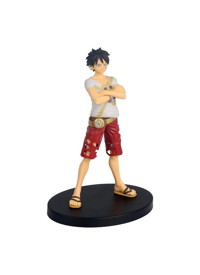 Bandai - Banpresto One Piece Film: Red Dxf The Grandline Men Vol.6 Monkey D. Luffy Statue - Image 1