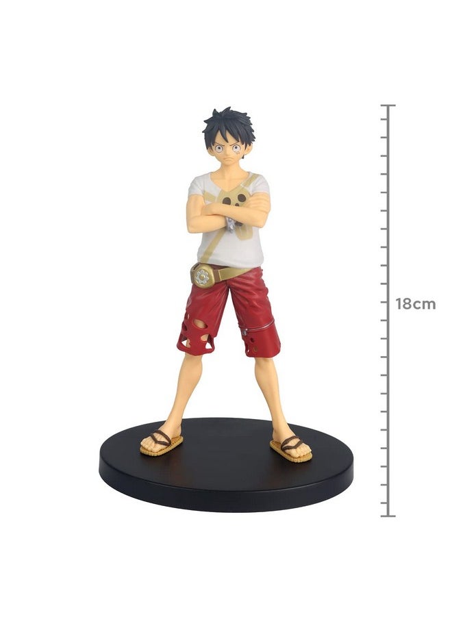 Bandai - Banpresto One Piece Film: Red Dxf The Grandline Men Vol.6 Monkey D. Luffy Statue - Image 1