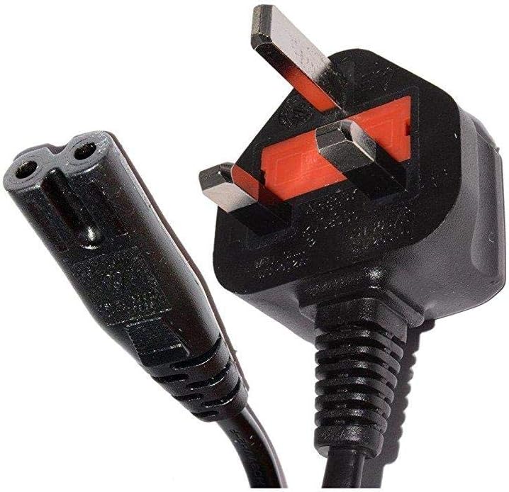 2 Pin UK Power Cord (Fig, 1.5m)