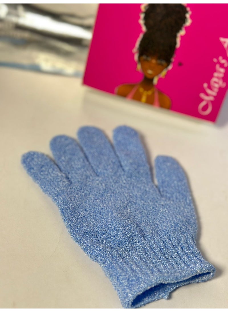 maya accessories Exfoliating Body Scrub Gloves Multicolour 1PCS - Image 3