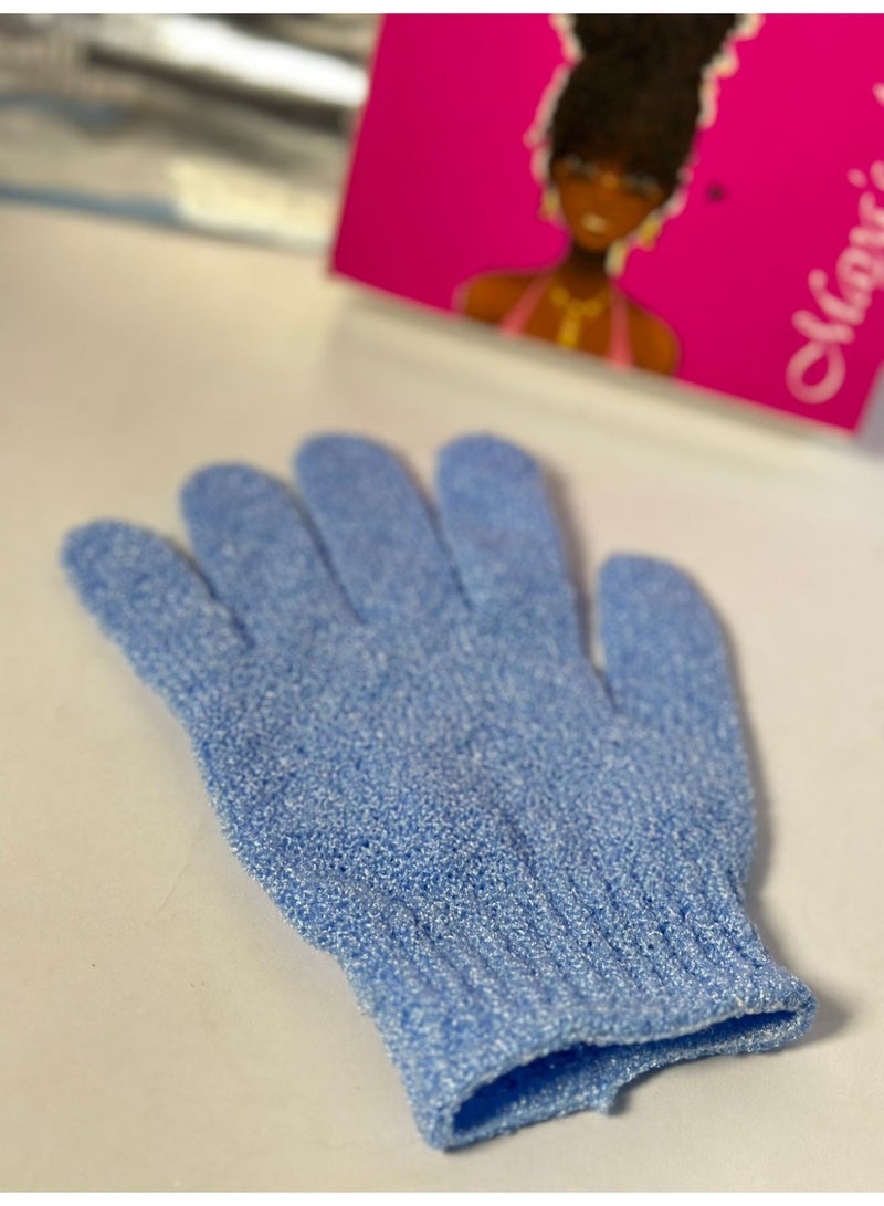 maya accessories Exfoliating Body Scrub Gloves Multicolour 1PCS - Image 2