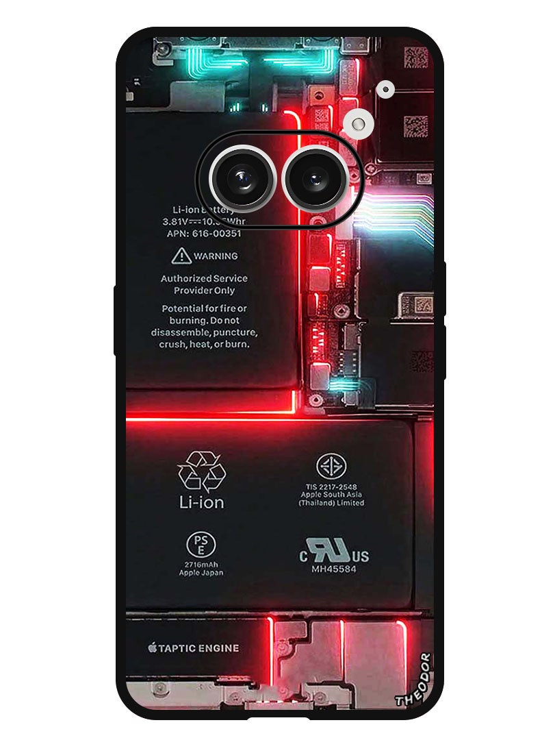 Theodor حافظة واقية مضادة للخدش والصدمات ومضادة للصدمات لهاتف Nothing Phone (2a) Mobile Board - Image 1