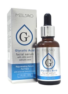 MELAO Glycolic Acid facial serum with citric acid + salicylic acid  - Image 1