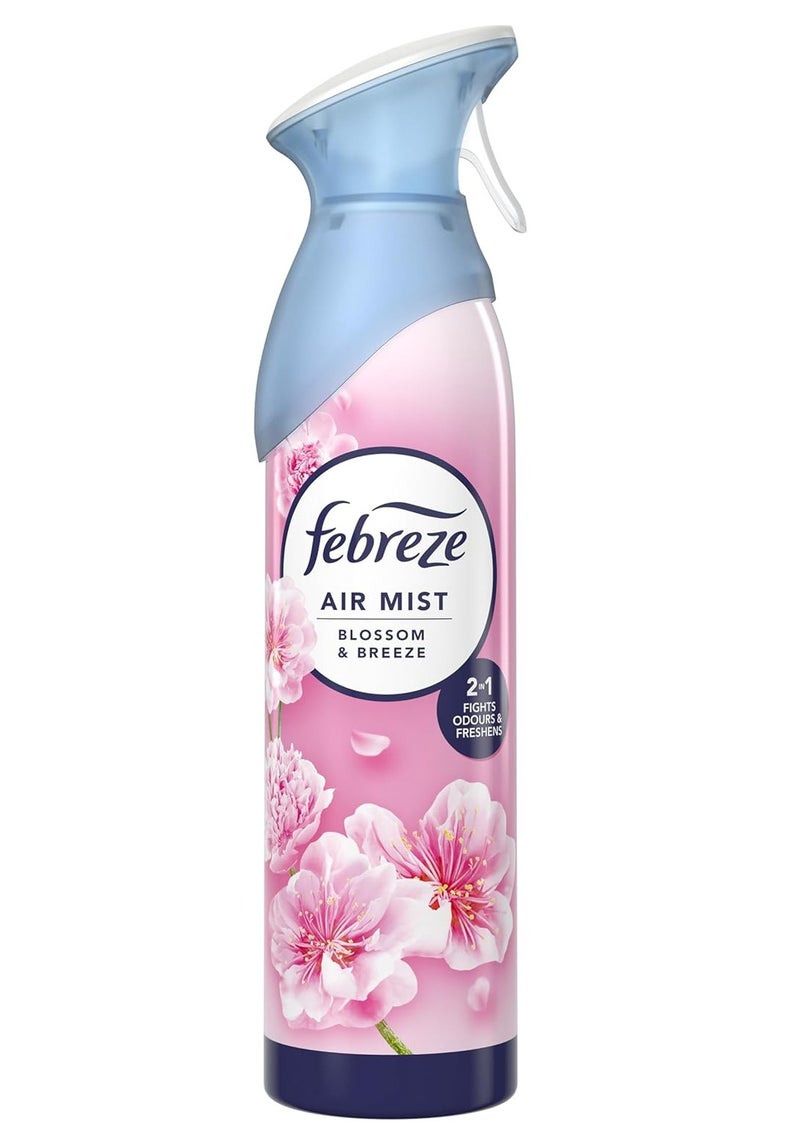 Air Mist Blossom Breeze Scent, 2 In 1 Fights Odours & Freshens,185ml