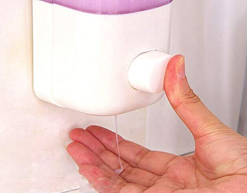 Shopper52 A101 Wall Mounted Suction Cup Soap Liquid Hand Wash Dispenser - Image 2