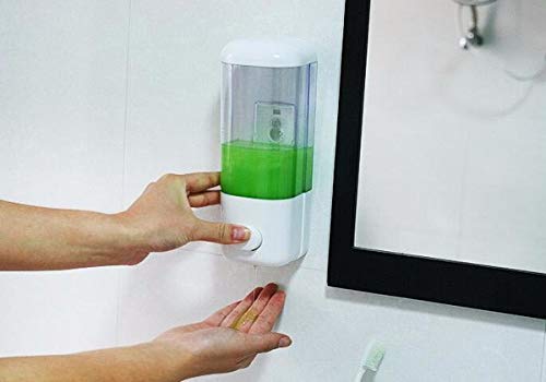Shopper52 A101 Wall Mounted Suction Cup Soap Liquid Hand Wash Dispenser - Image 3