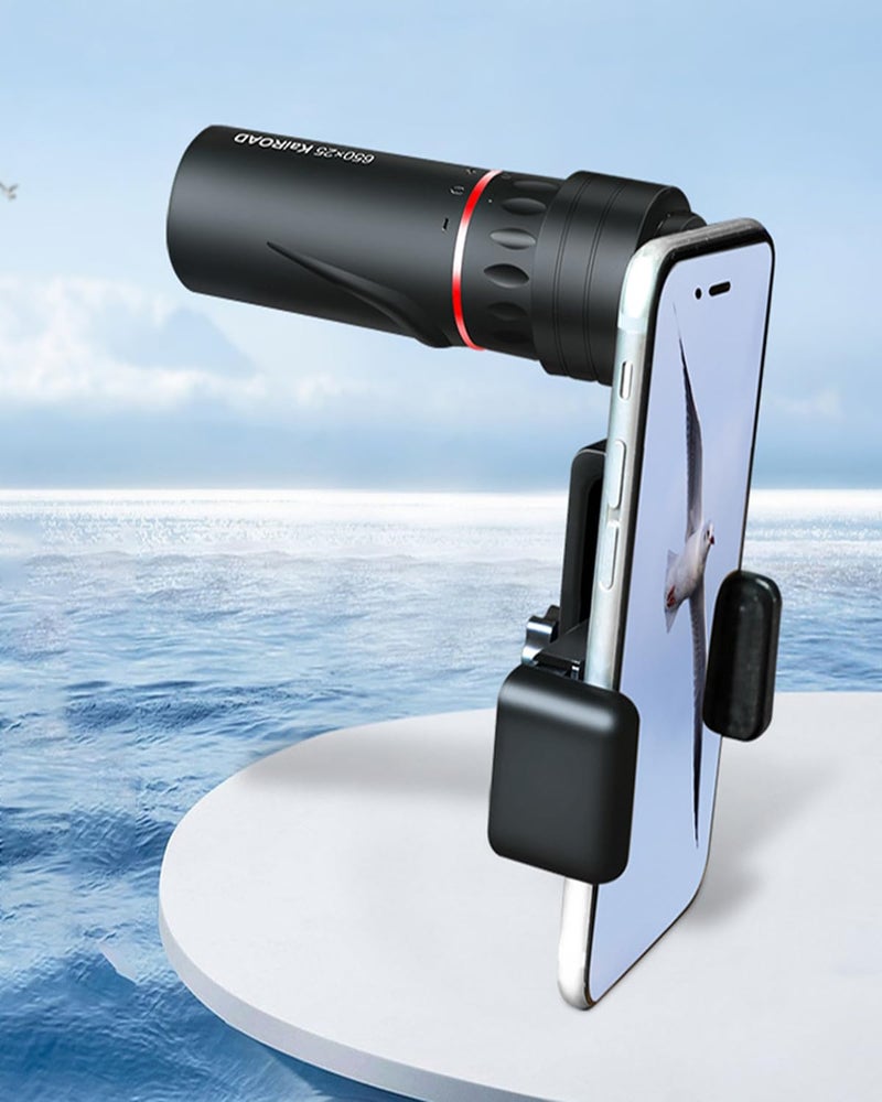 WenTigDY Mini Telescope for Adults,2000X24 Monocular Focus Optics Telescopes onocular Power Monocula,Waterproof Mini Monocular Telescope 8000M/80000M for Sporting Events,Concerts,Camping,Scope,Travelling,Black - Image 5
