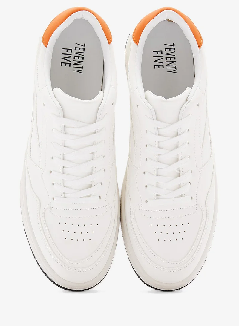 Seventy Five Perforation Detail Casual Sneakers